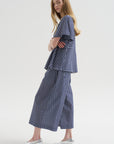 Weill Blouse, Blue Gingham