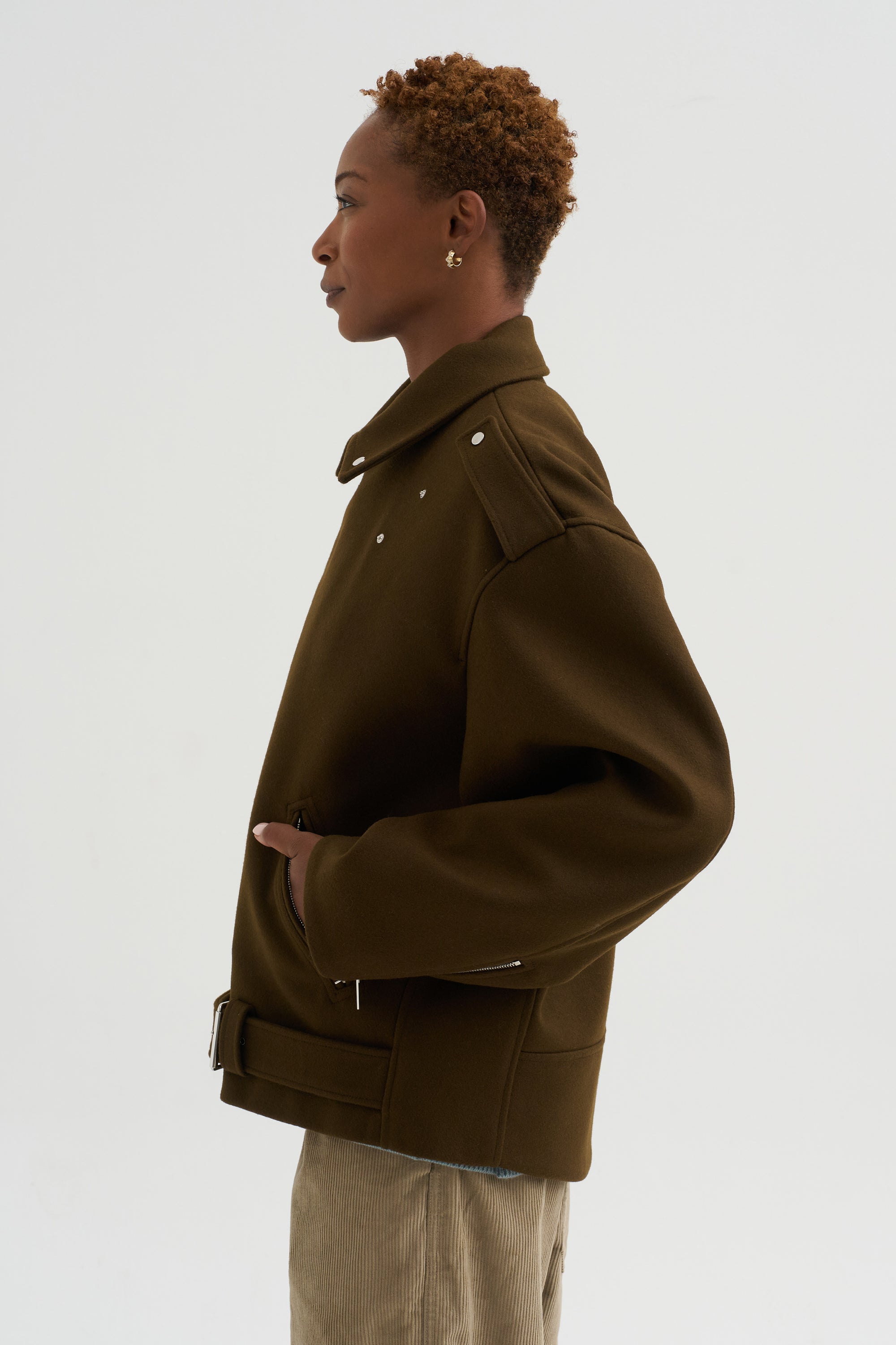 Bomber Jacket, Coffee