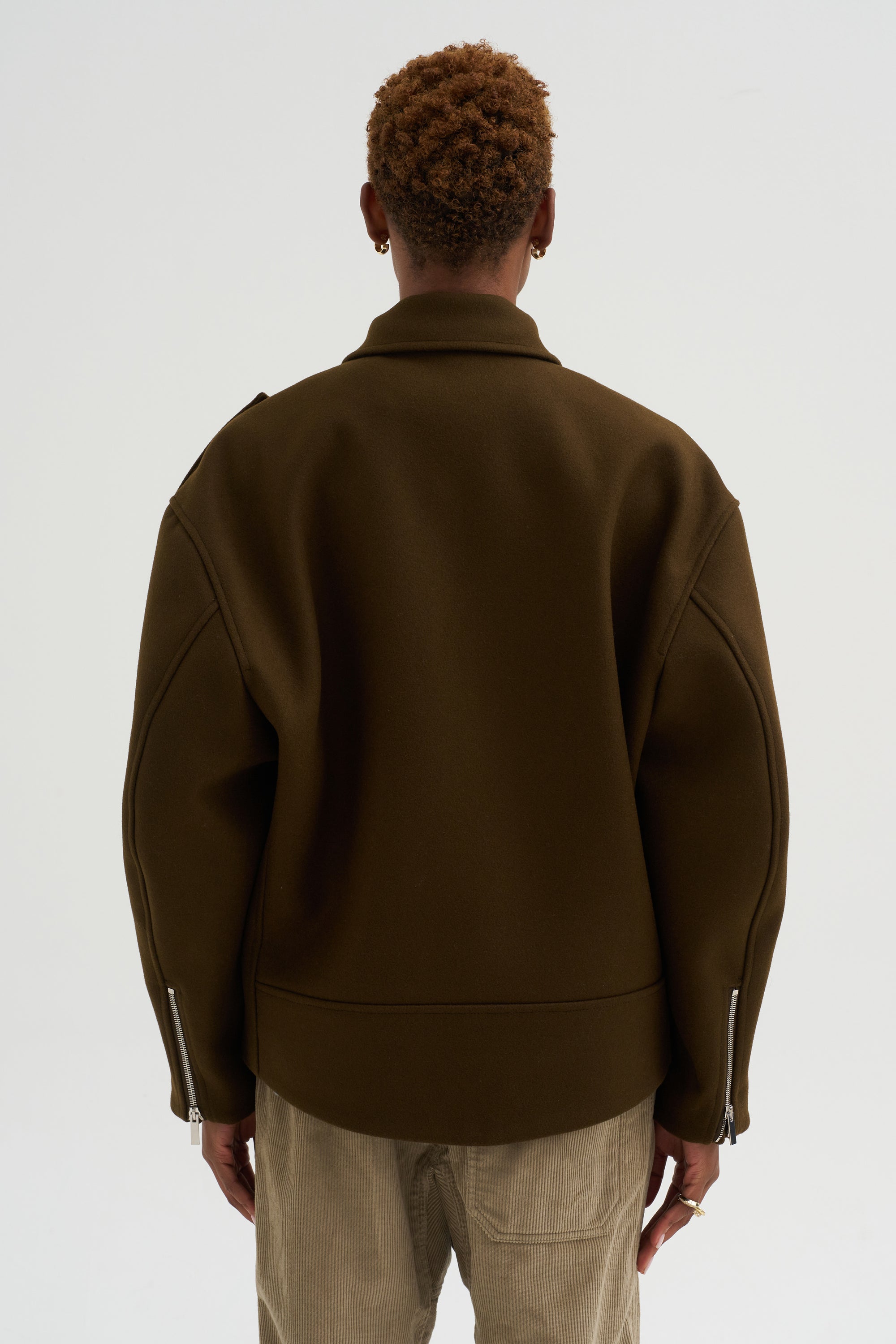 Bomber Jacket, Coffee