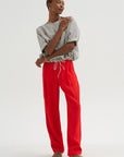 Trouser Pants, Solar Red