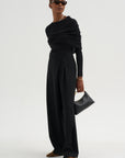 Crossover Pants, Black
