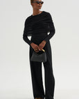 Crossover Pants, Black