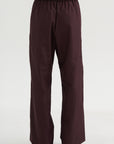 Wide Leg Pants, Plum