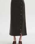 Midi Skirt, Taupe