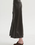 Midi Skirt, Taupe