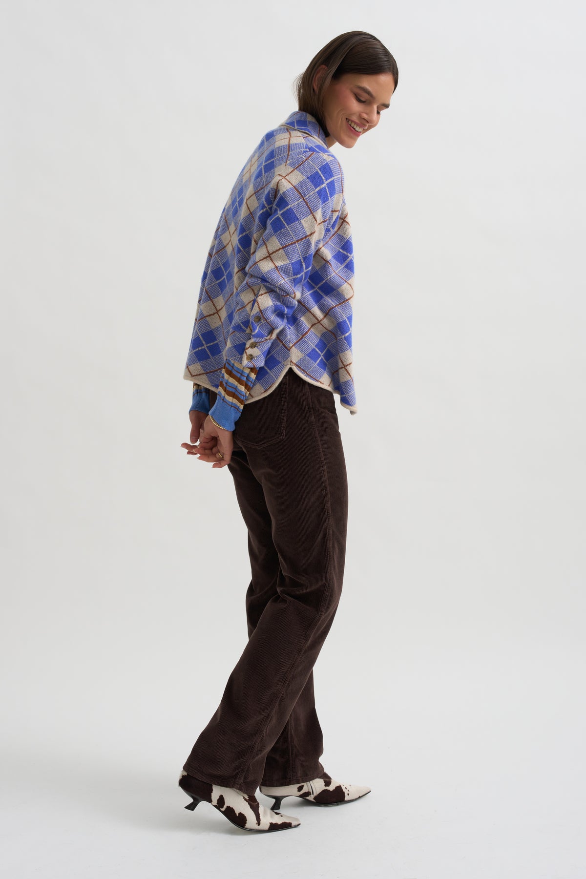 Dylan Plaid Shirt, Reservoir Combo