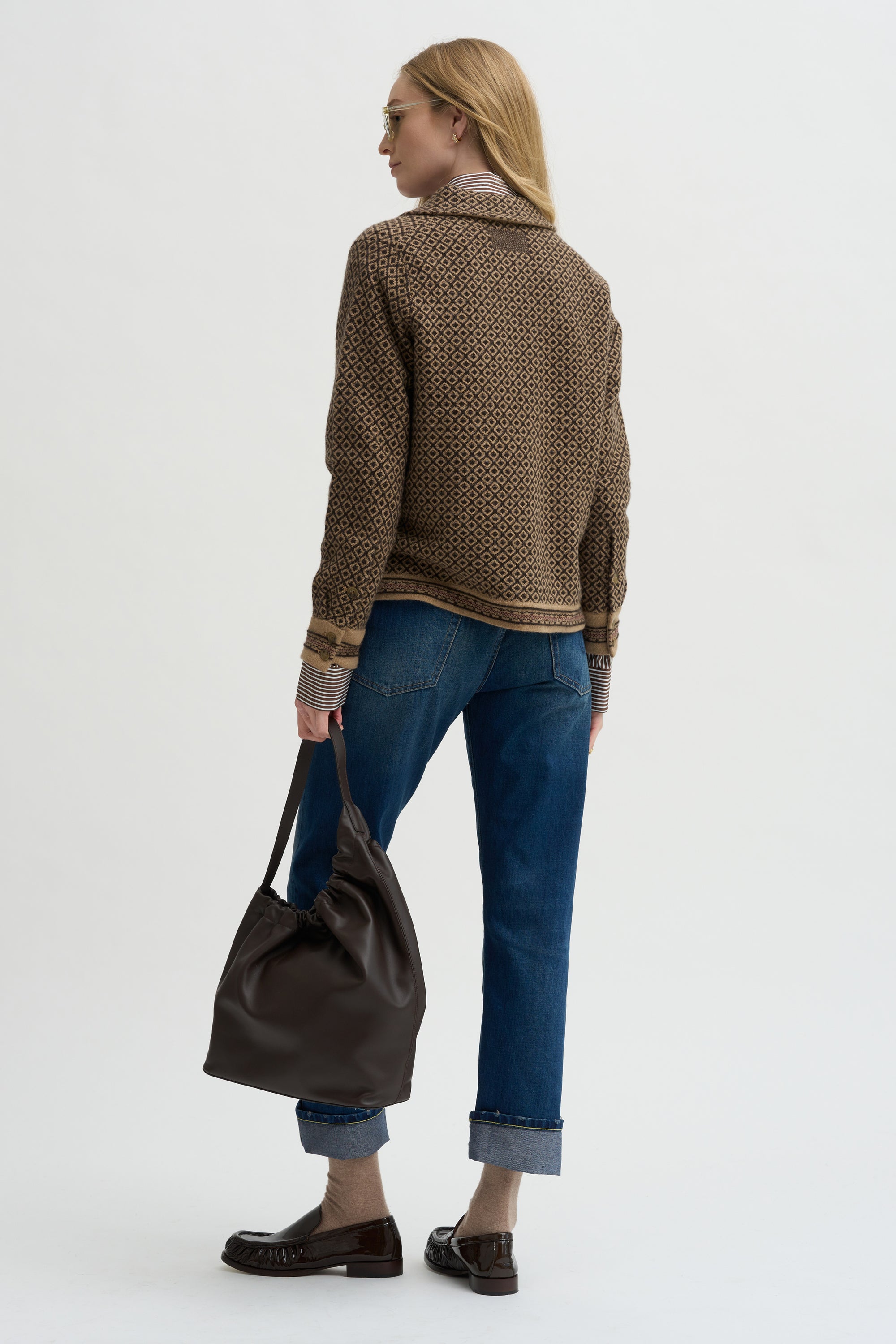 Dylan Marquise Shirt, Cocoa Combo