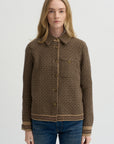 Dylan Marquise Shirt, Cocoa Combo