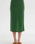 Gingham Long Skirt
