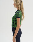 Gingham Shrunken Polo