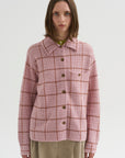 Dylan Plaid Shirt, Sprinkle & Burnt Sienna
