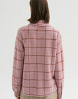 Dylan Plaid Shirt, Sprinkle & Burnt Sienna