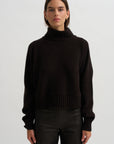 Bat Tricot Sweater, Deep Brown
