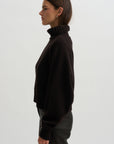 Bat Tricot Sweater, Deep Brown