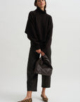 Bat Tricot Sweater, Deep Brown
