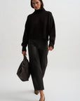 Bat Tricot Sweater, Deep Brown