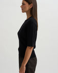 Graceful Tricot T-Shirt, Black