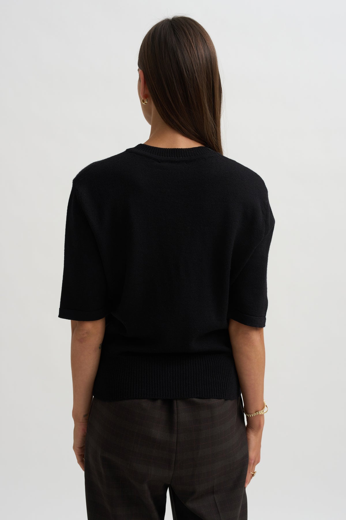 Graceful Tricot T-Shirt, Black
