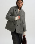 Over Jacket, Black & White