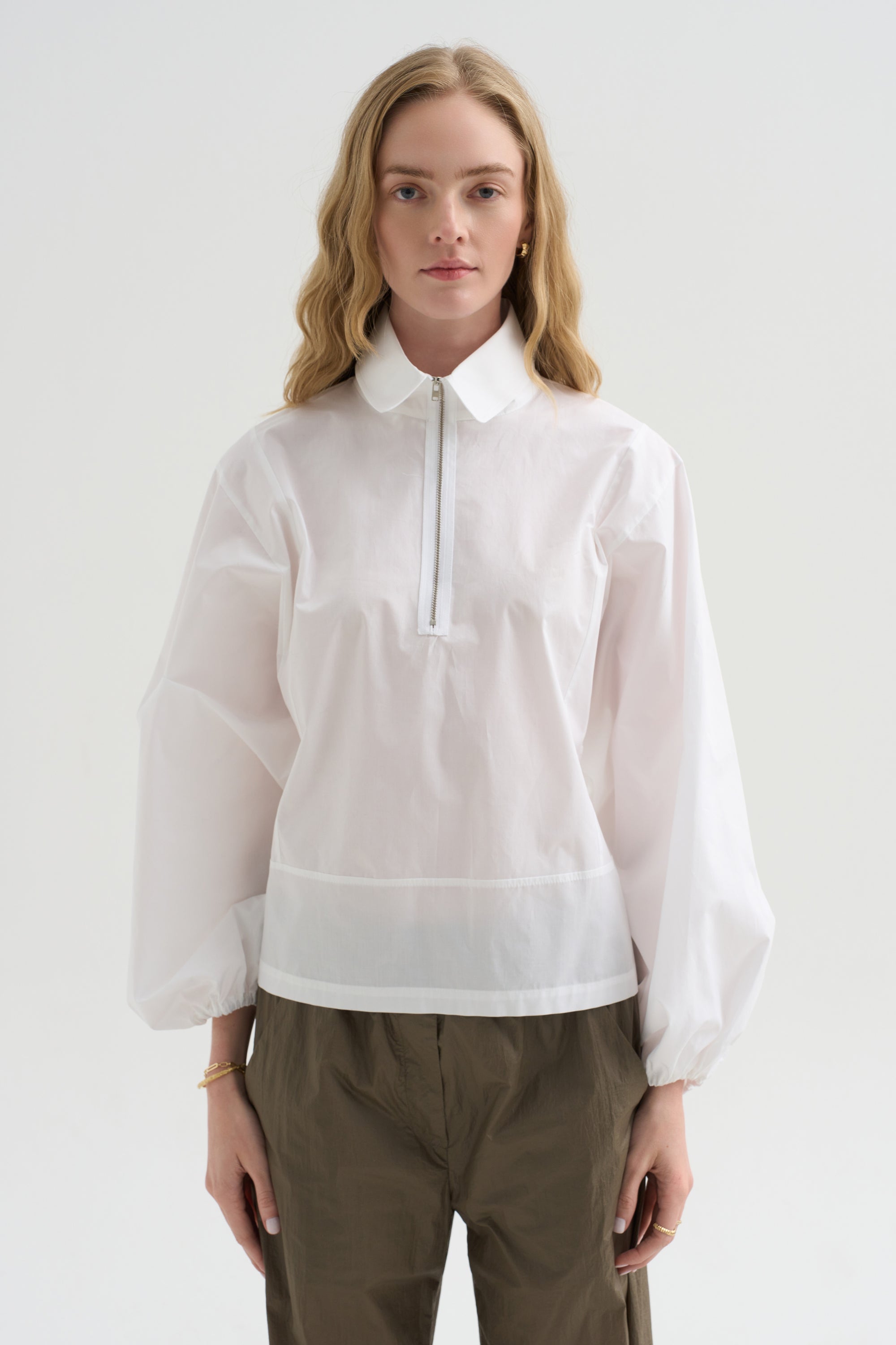 Patch Shirt, White