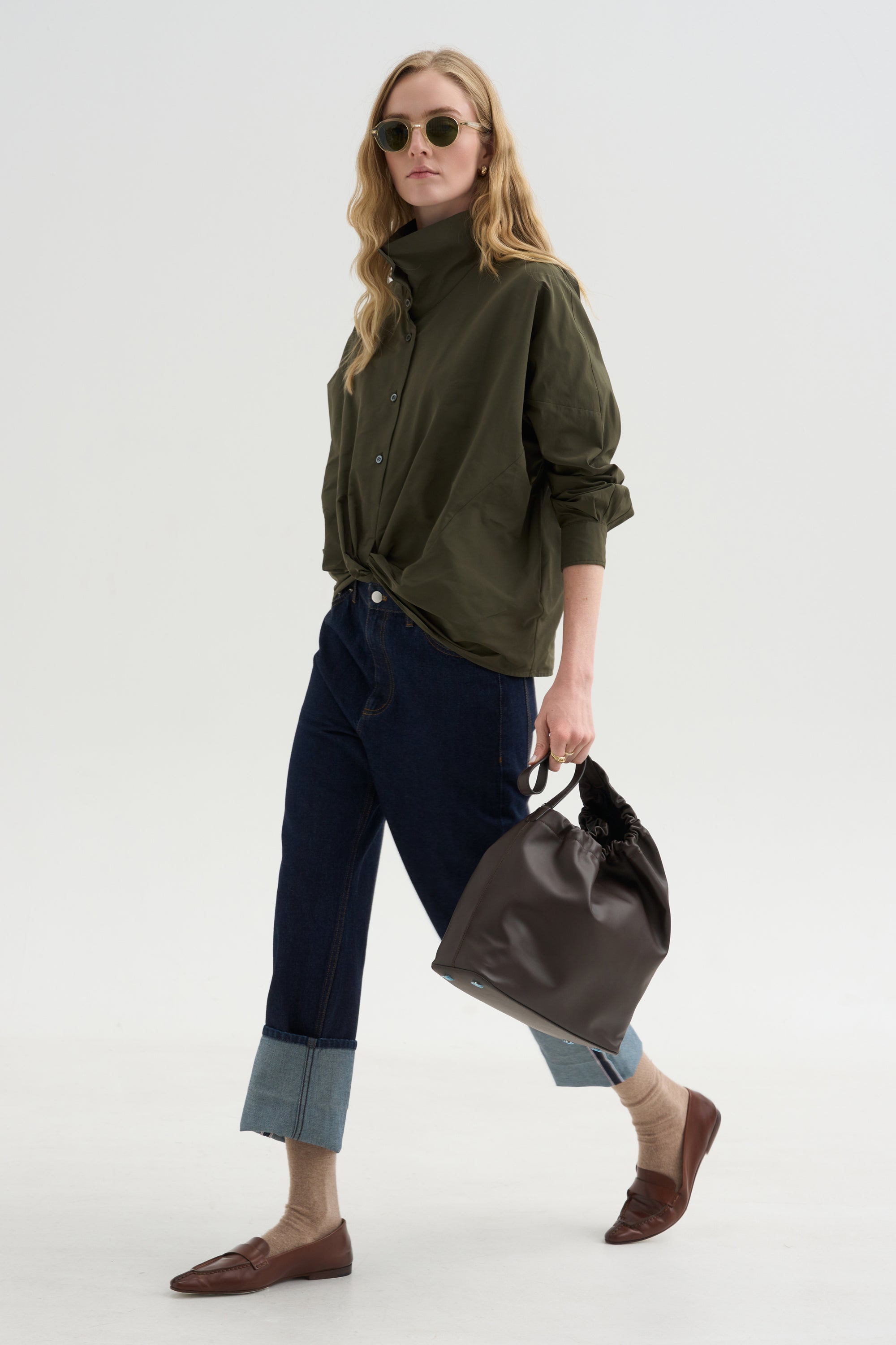 Stand Up Shirt, Military Green