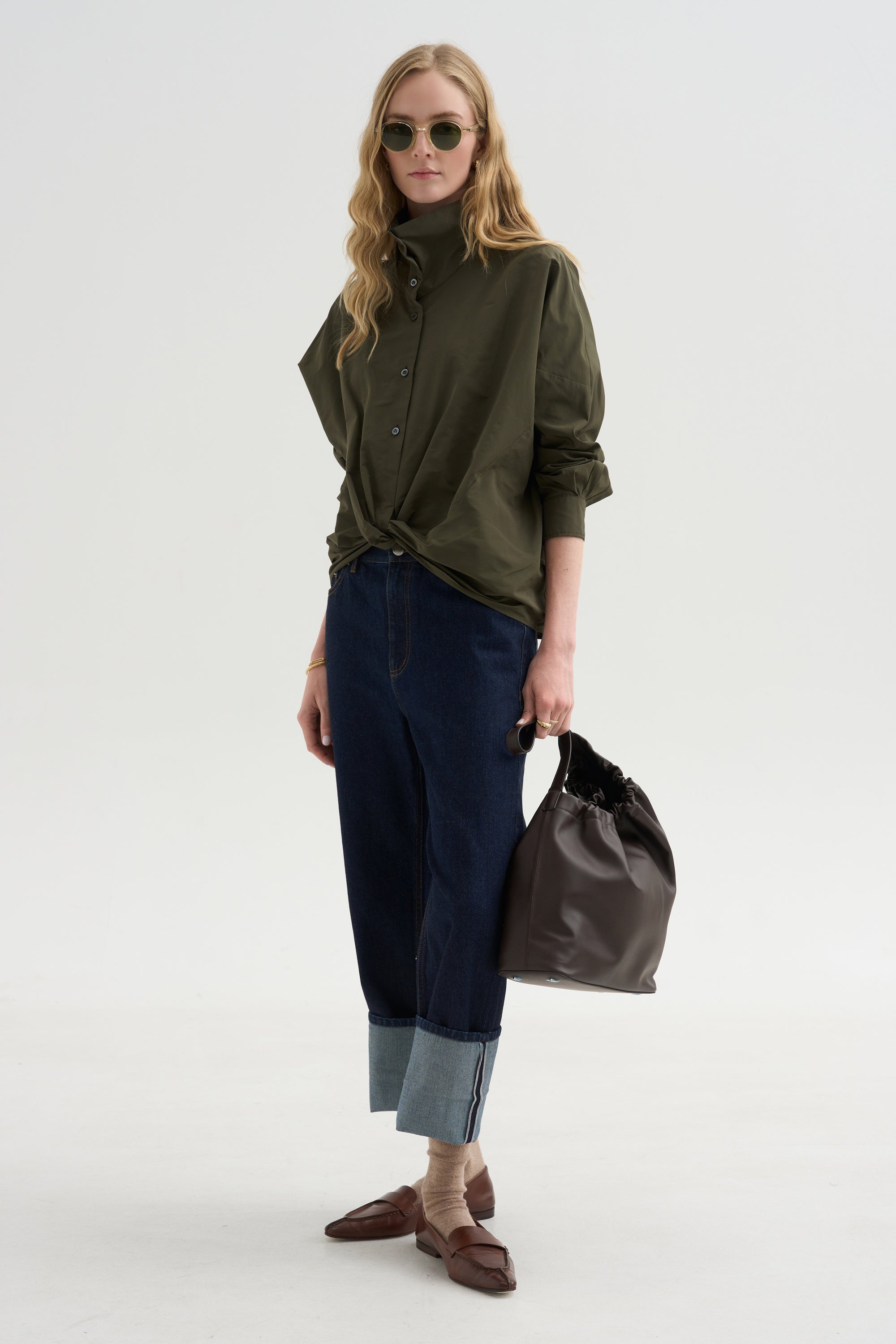 Stand Up Shirt, Military Green