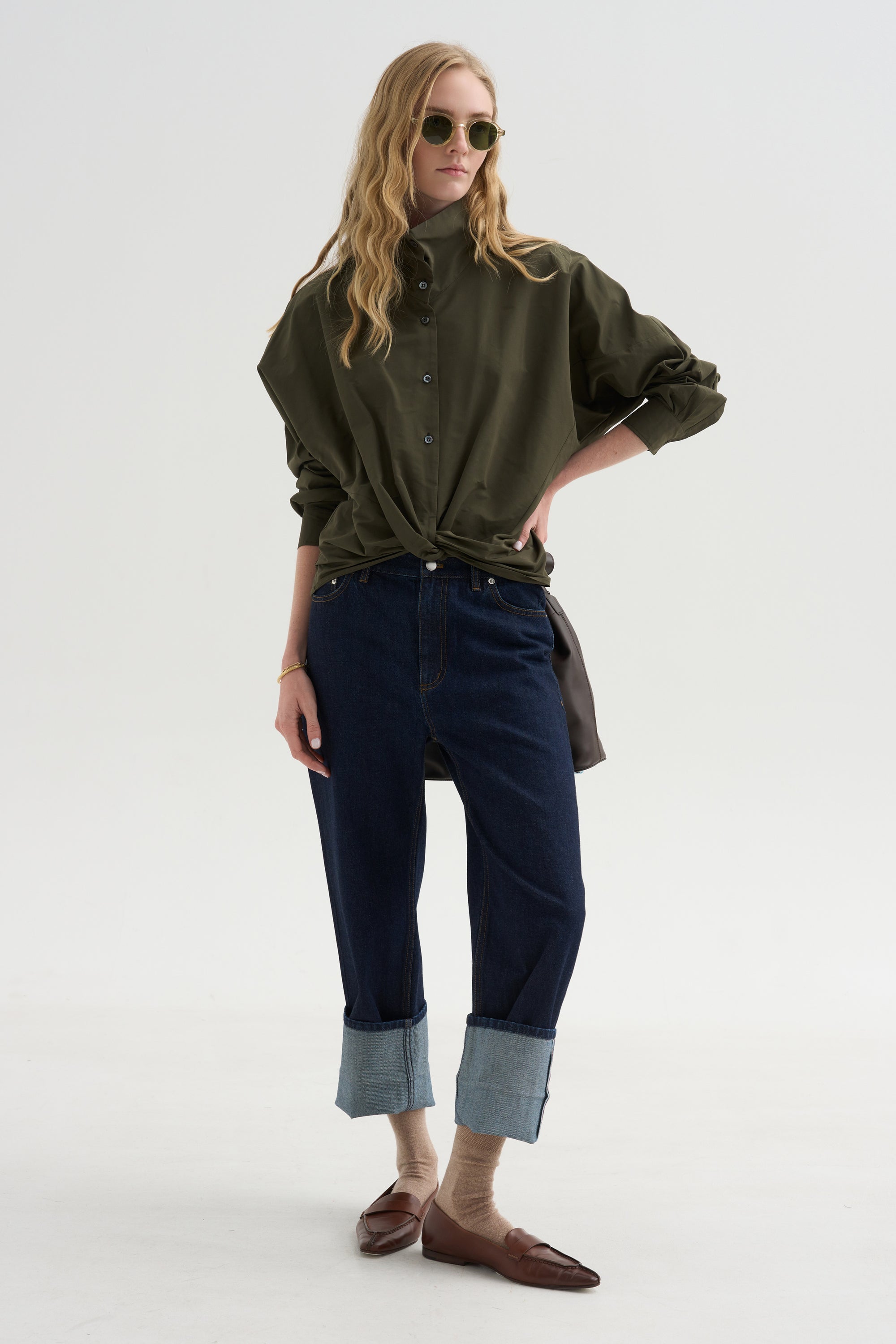 Stand Up Shirt, Military Green