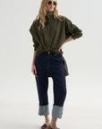 Stand Up Shirt, Military Green