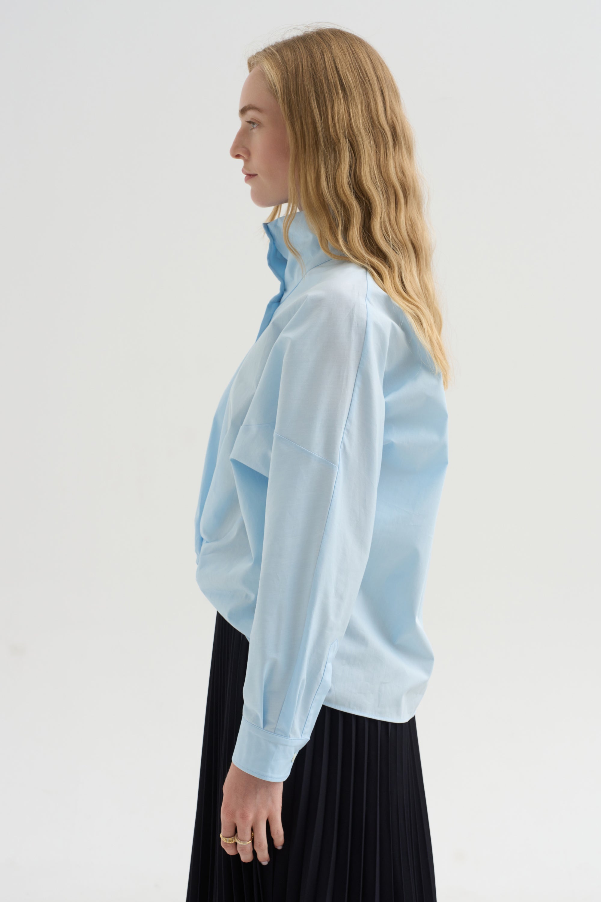 Stand Up Shirt, Light Blue