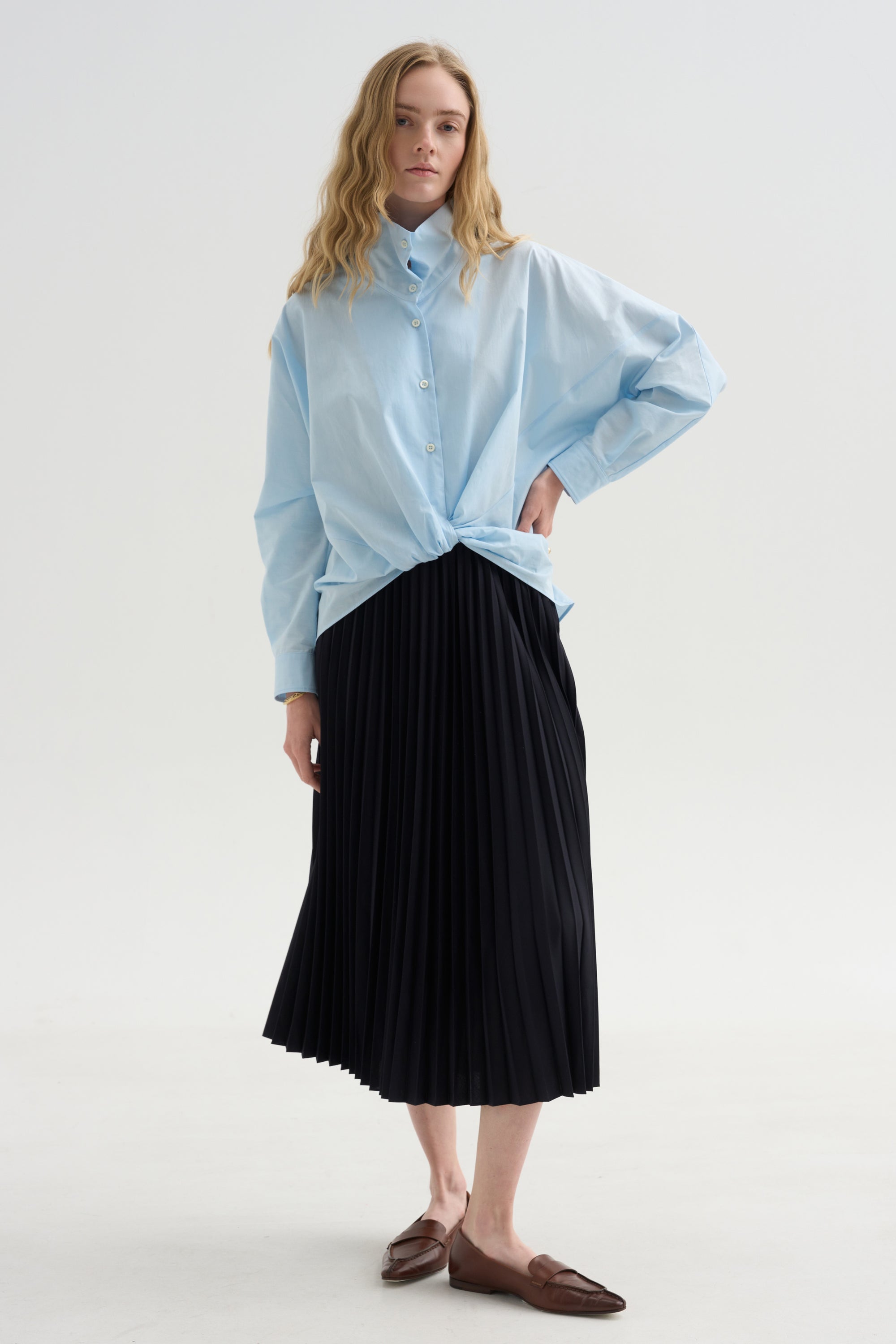 Stand Up Shirt, Light Blue