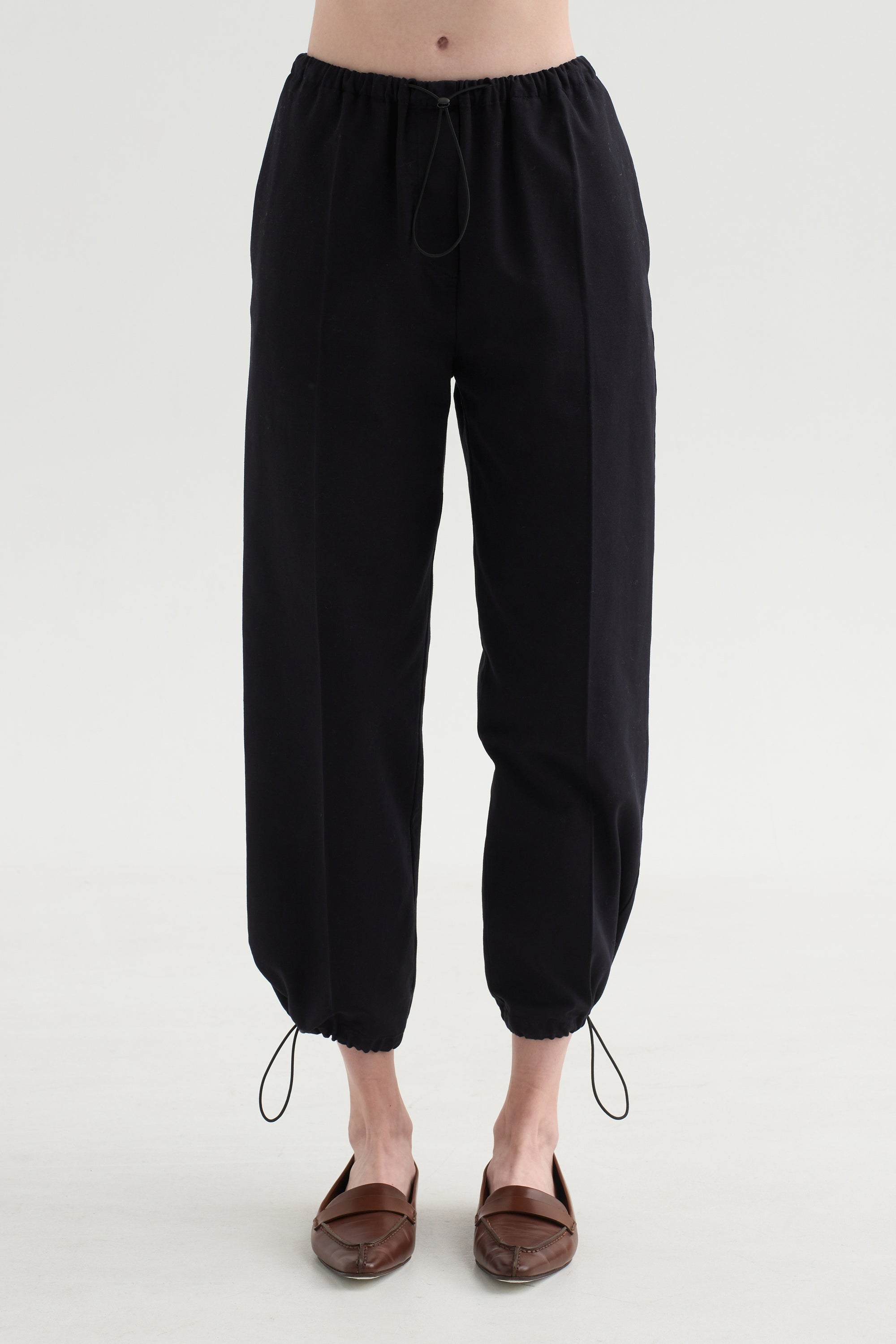 Coulisse Pants, Navy