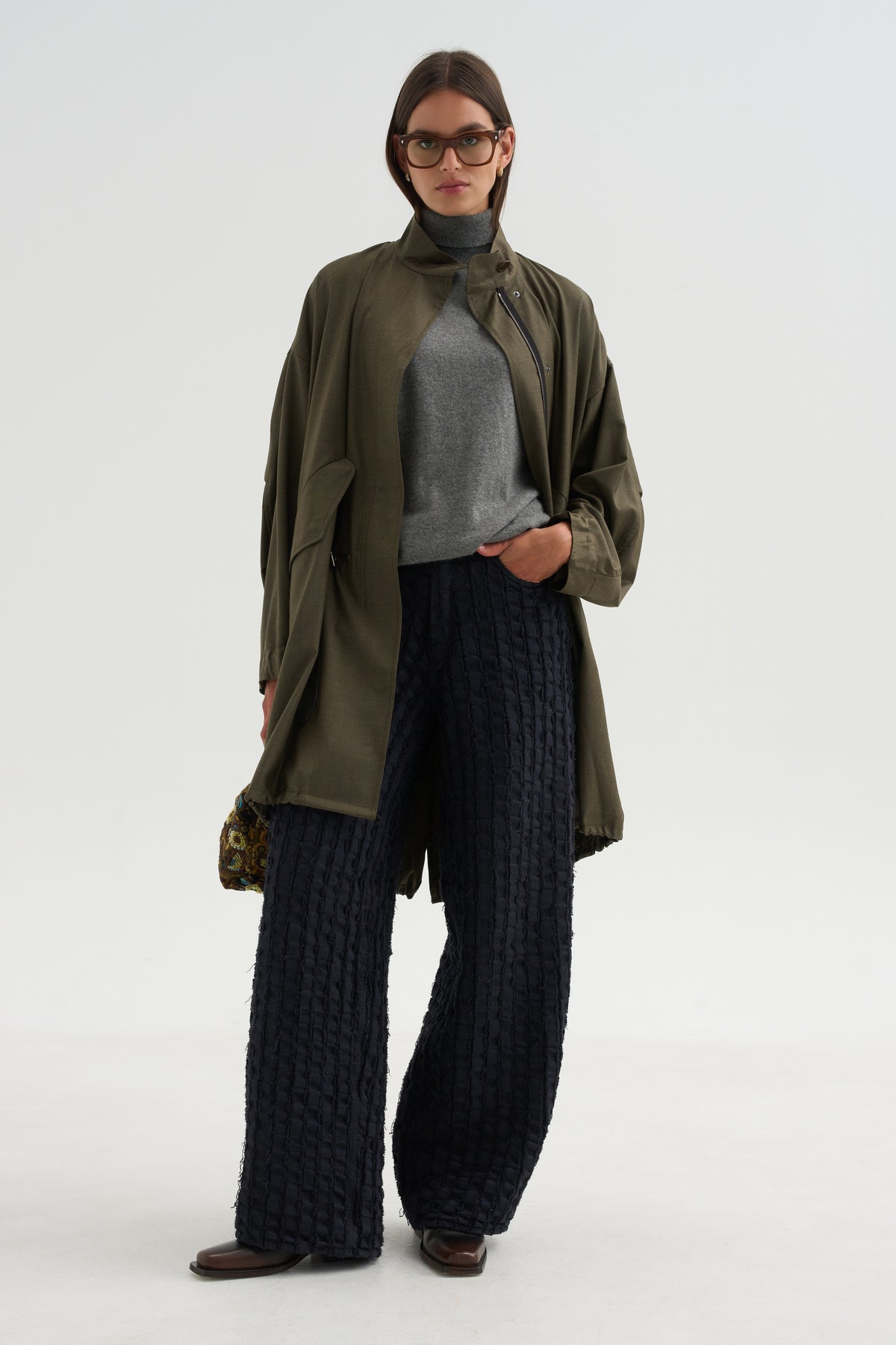 Bethany Bull Stripe, Black