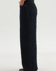 Bethany Bull Stripe, Black