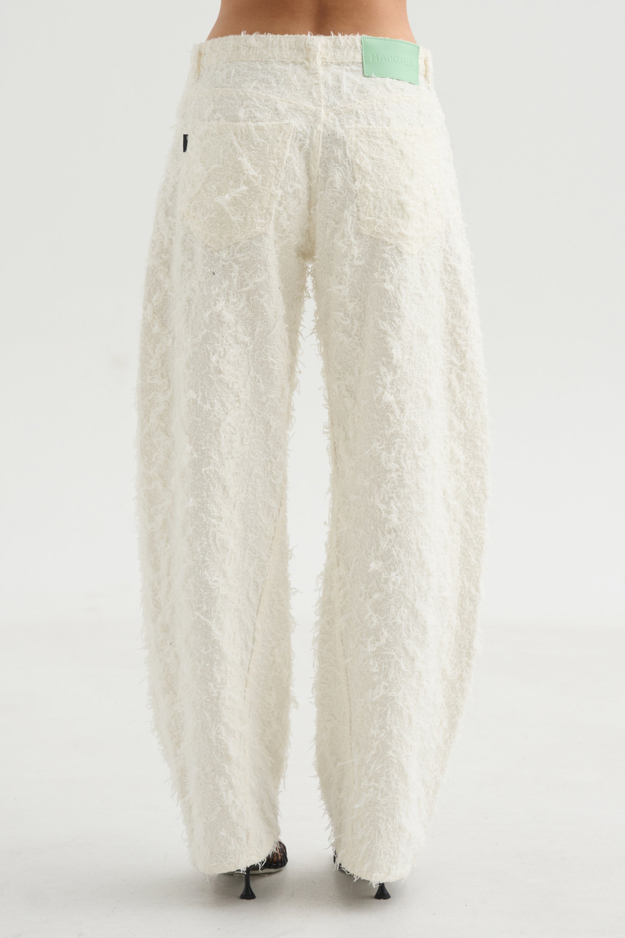 Clyde Double Fur Denim, Off White