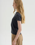 Fitted Tee, Midnight Blue