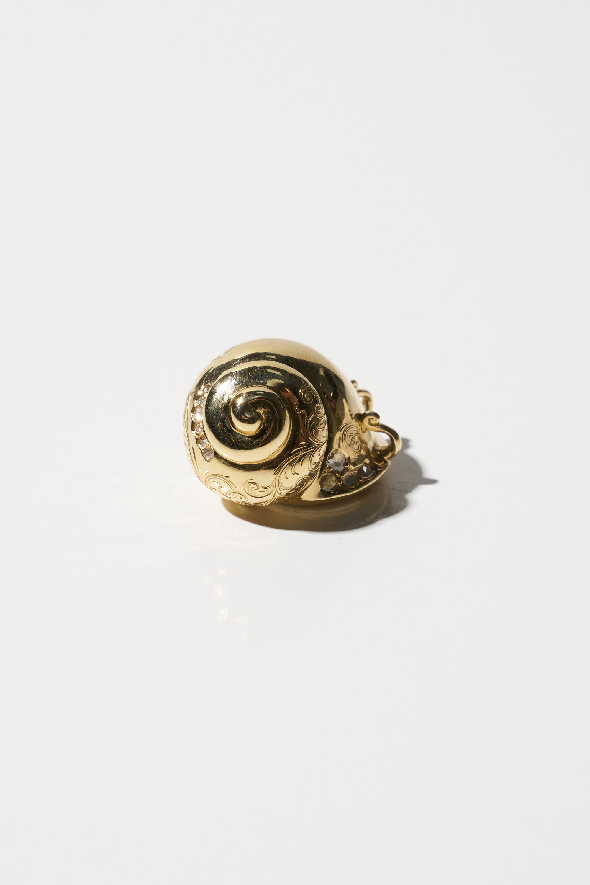 Agnes The Snail, Yellow Gold