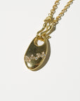 Wishstone Pendant - Mini, Yellow Gold