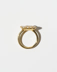 Into the Wild Ring - Extra Horizontal, Yellow Gold