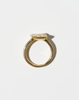 Into the Wild Classic Horizontal Ring, Yellow Gold