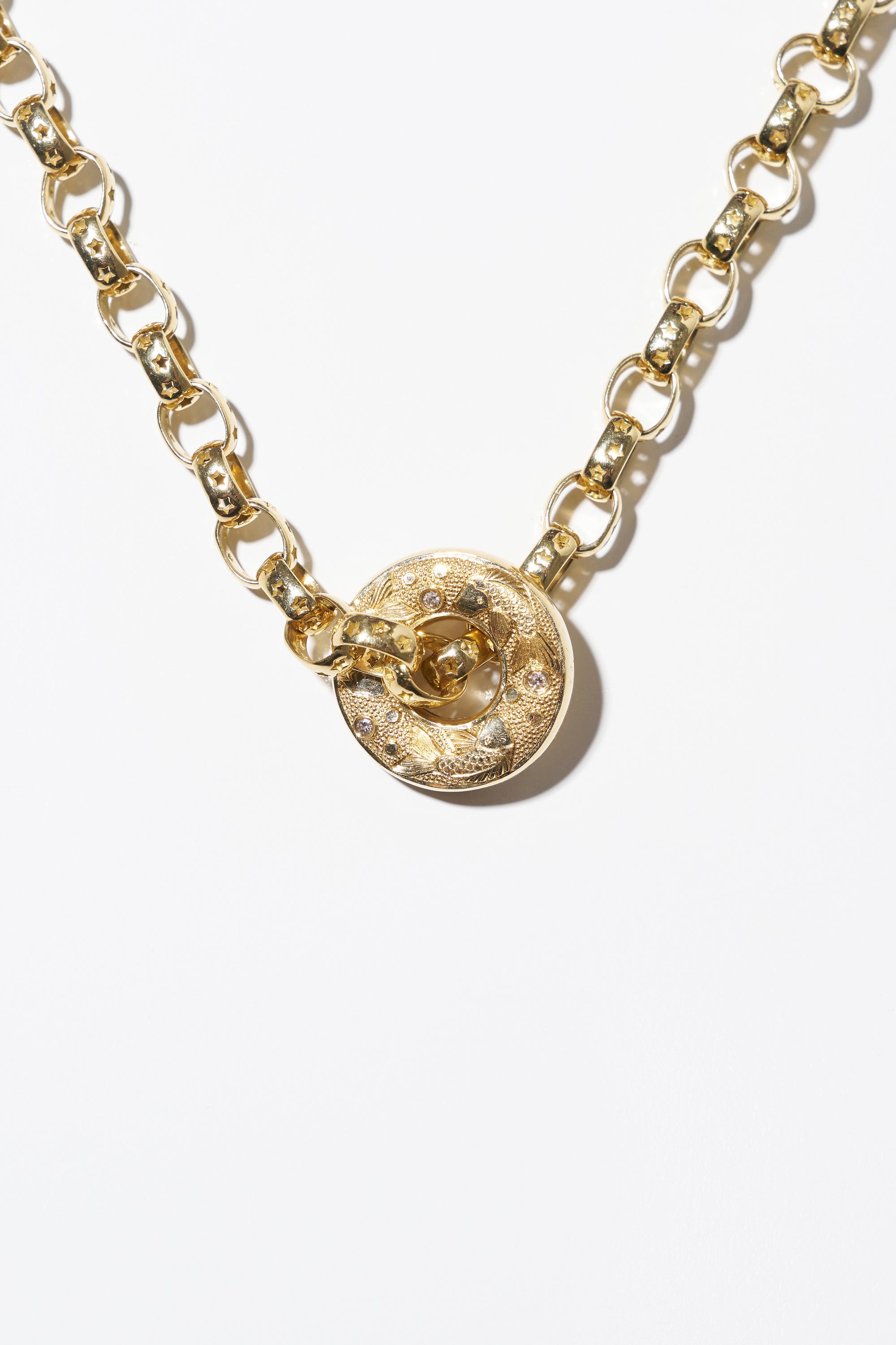 Hag Stone - Plump Mini, Yellow gold