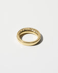 Hag Stone Ring - Plump Day Night, Yellow Gold