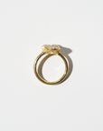 Fable Ring Diamond Wildflower, Yellow Gold