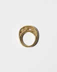 Nomad Ring - Hare, Yellow Gold