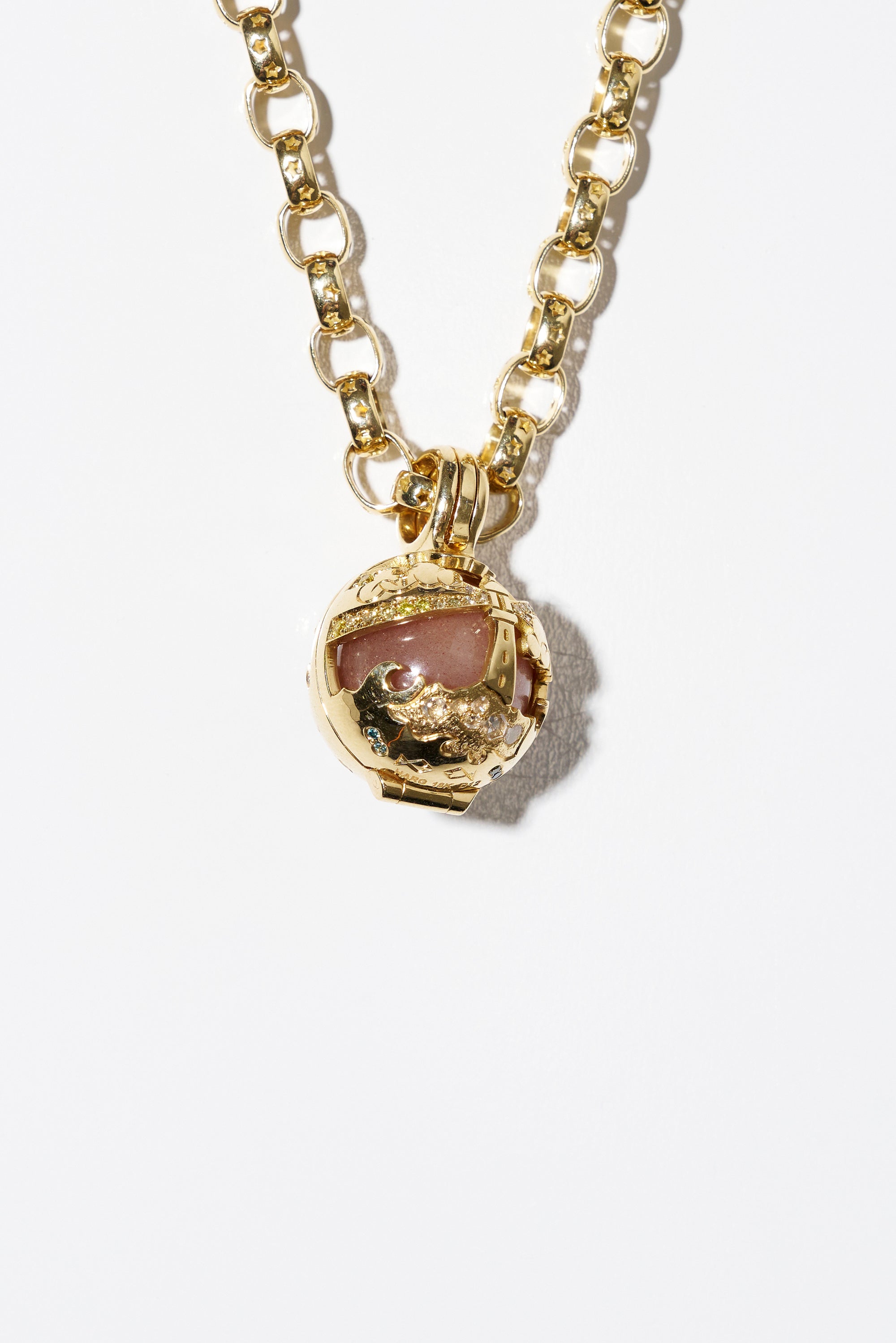 Nomad Sphere Mini Boat, Yellow Gold