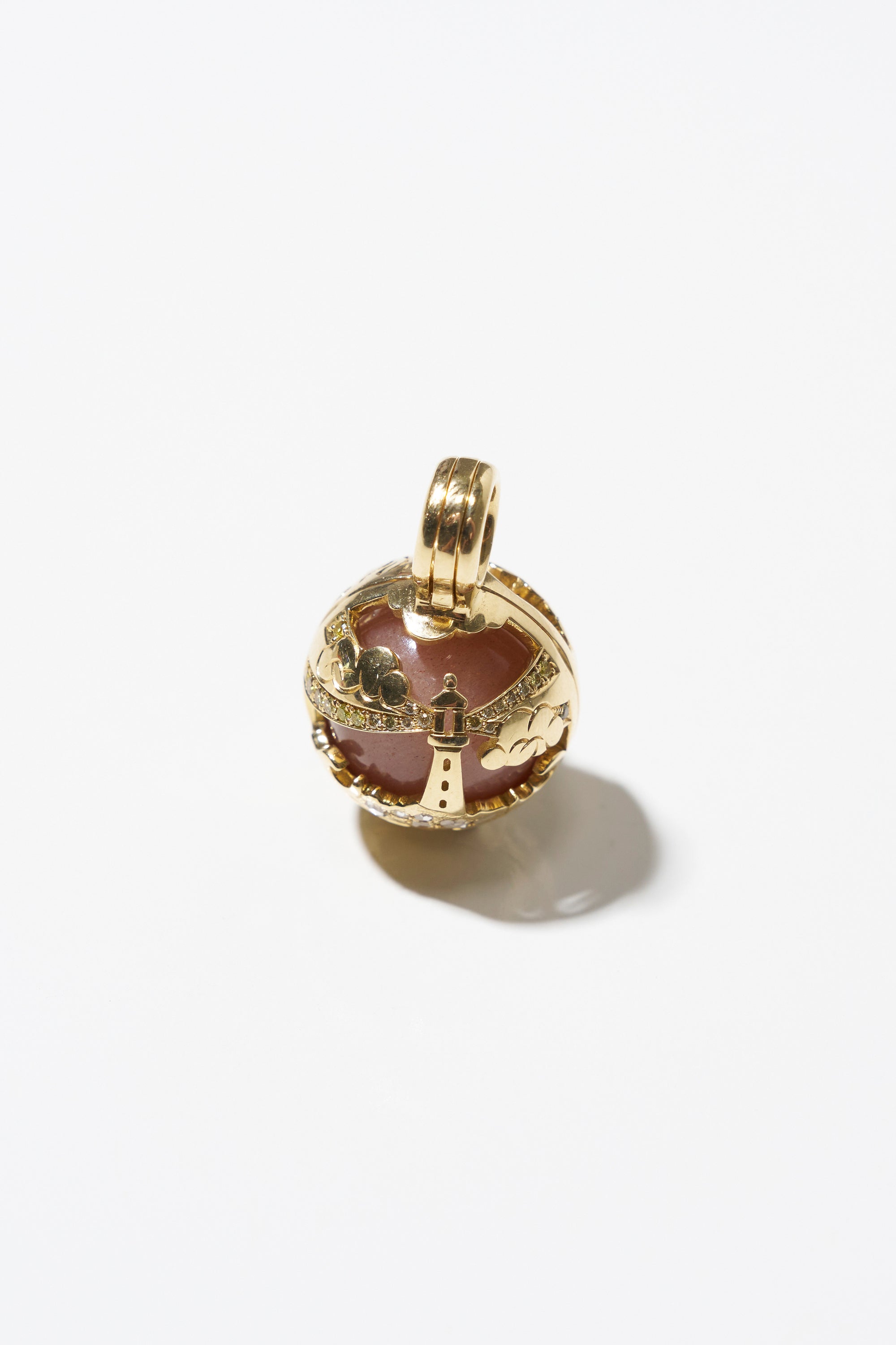 Nomad Sphere Mini Boat, Yellow Gold