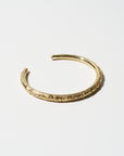 Fredag Bangle - Flowers, Yellow Gold