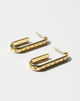 Moa Hoops, Yellow Gold