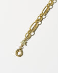 Moa Bracelet - Figaro, Yellow Gold