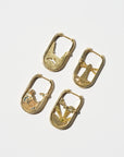 Nomad Earring Sunrise - Single, Yellow Gold
