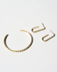Moa Hoops, Yellow Gold